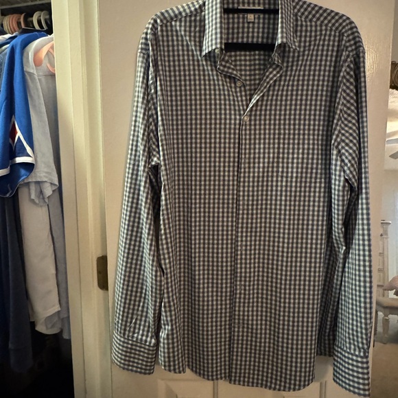 Peter Millar Men's Summer Comfort Button Down Large EUC - Picture 2 of 5